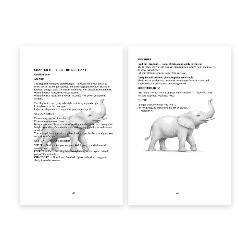 DON'T FEED THE BEAR AND FEED YOUR SOUL BUNDLE SET