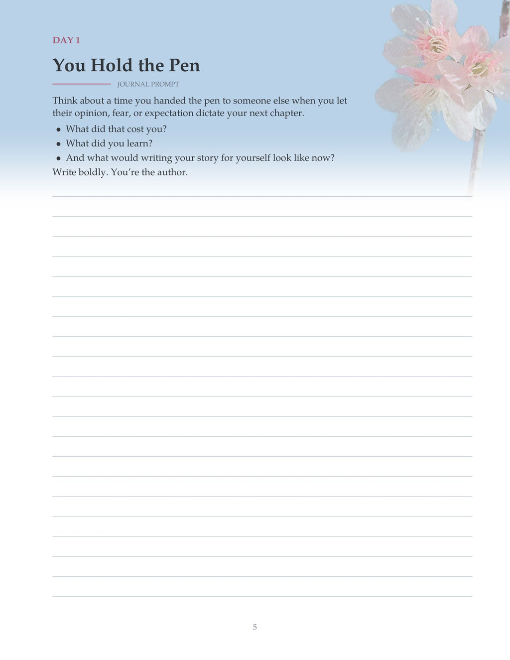 Loving Me The Companion Journal