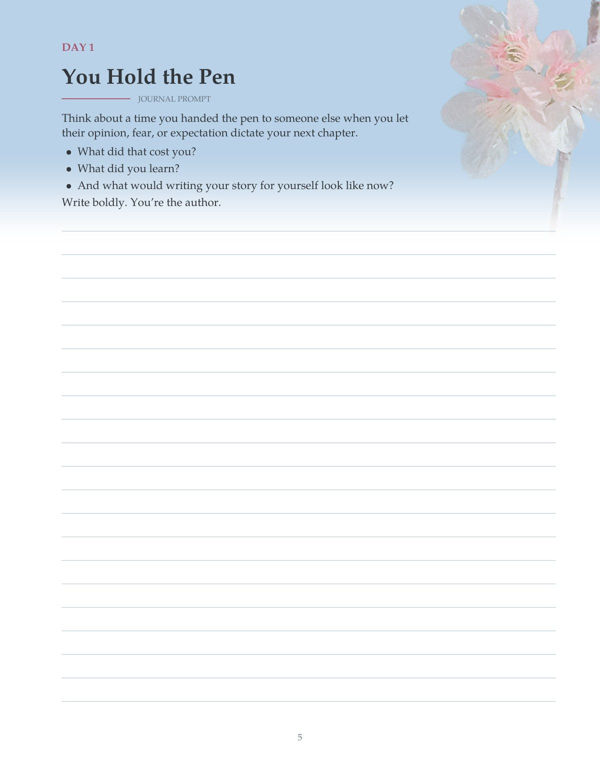 Loving Me The Companion Journal