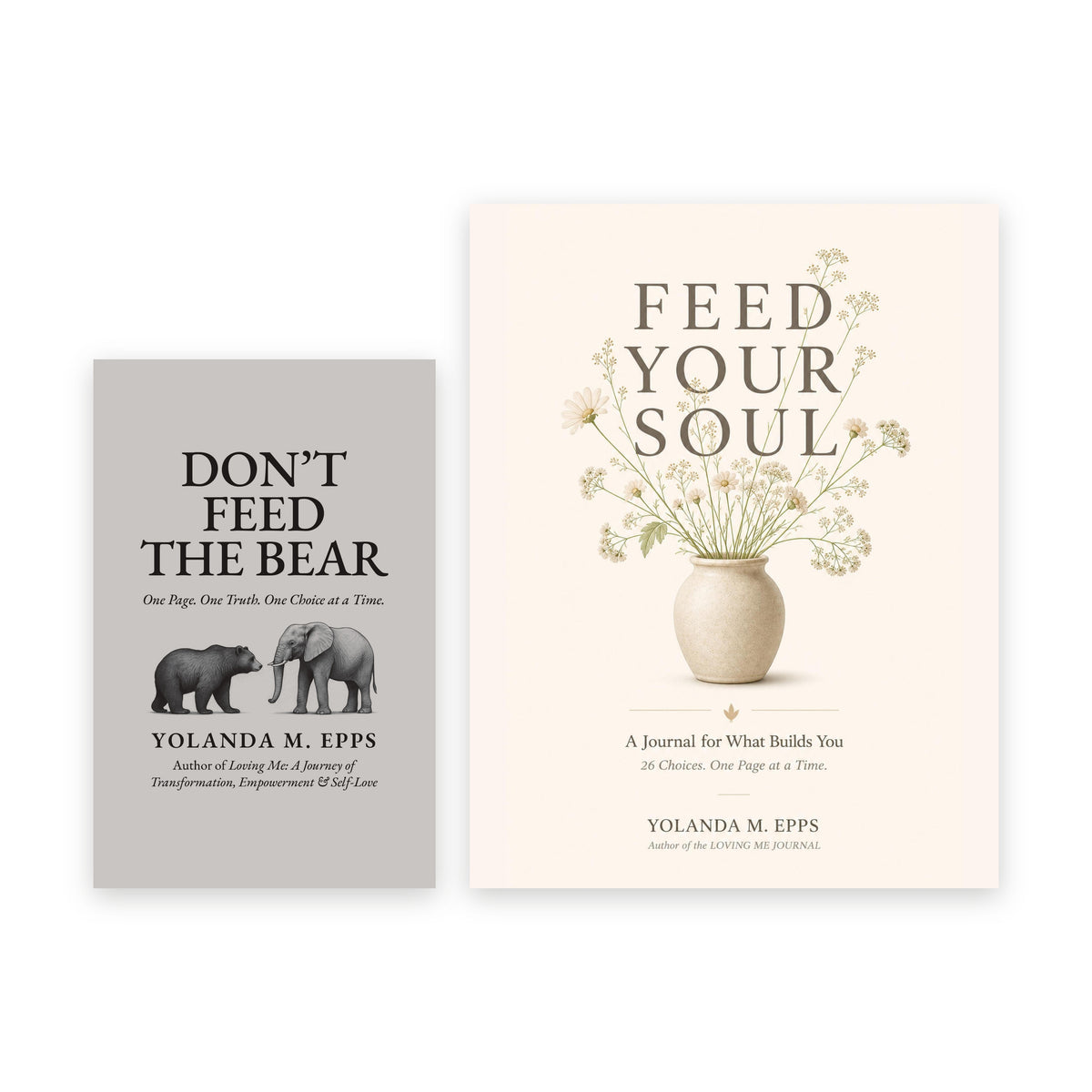 DON'T FEED THE BEAR AND FEED YOUR SOUL BUNDLE SET