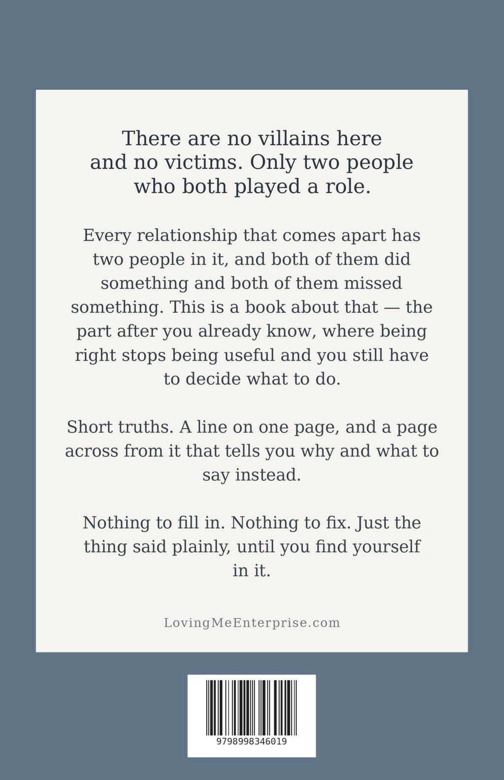 Villains and Victims